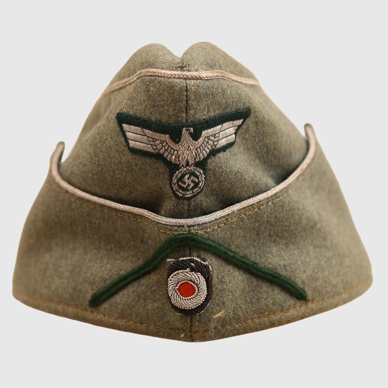 GERMAN WWII ARMY ADMINISTRATION OFFICERS OVERSEAS CAP.