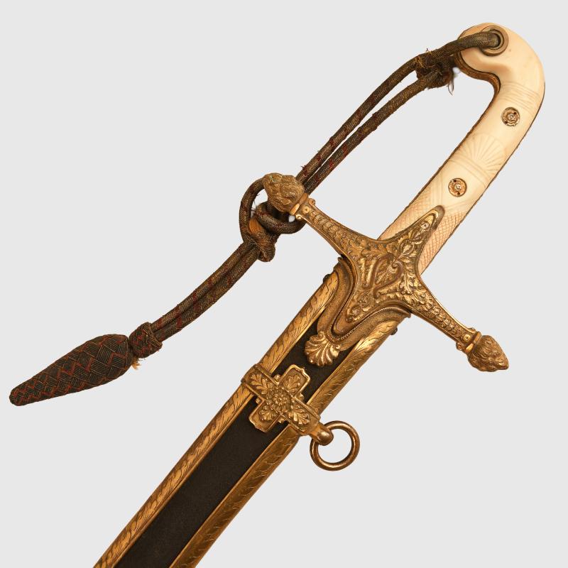 BRITISH 15TH KING’S HUSSARS OFFICERS SWORD.