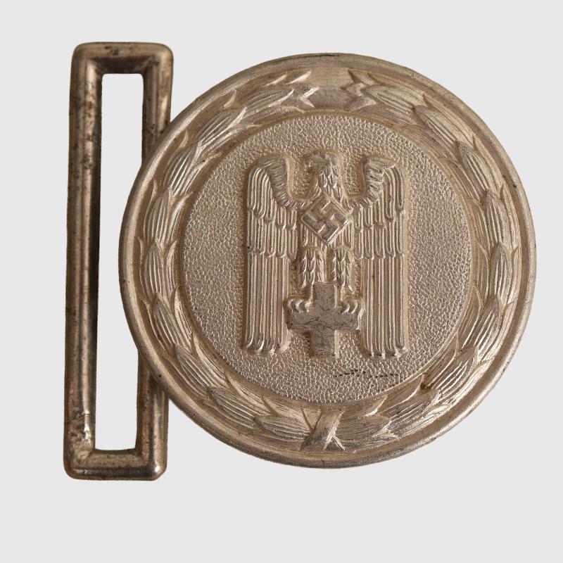 GERMAN WWII RED CROSS OFFICERS BELT BUCKLE.