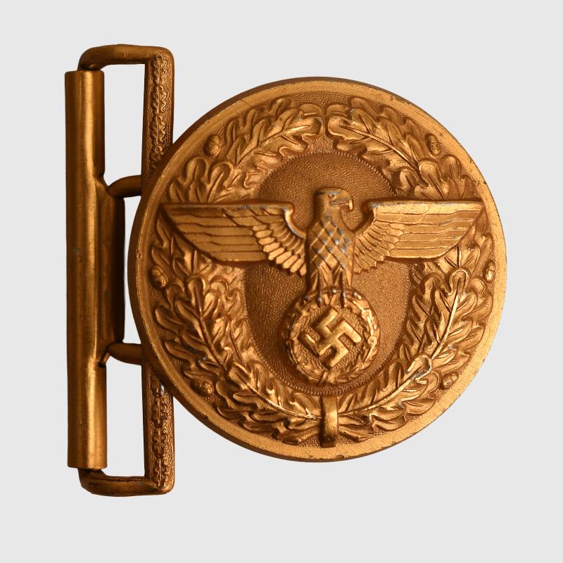 GERMAN WWII POLITICAL LEADERS  BELT BUCKLE.