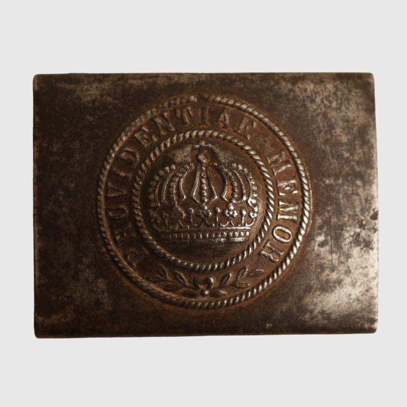 GERMAN WWI SAXON ENLISTED MANS BELT BUCKLE.