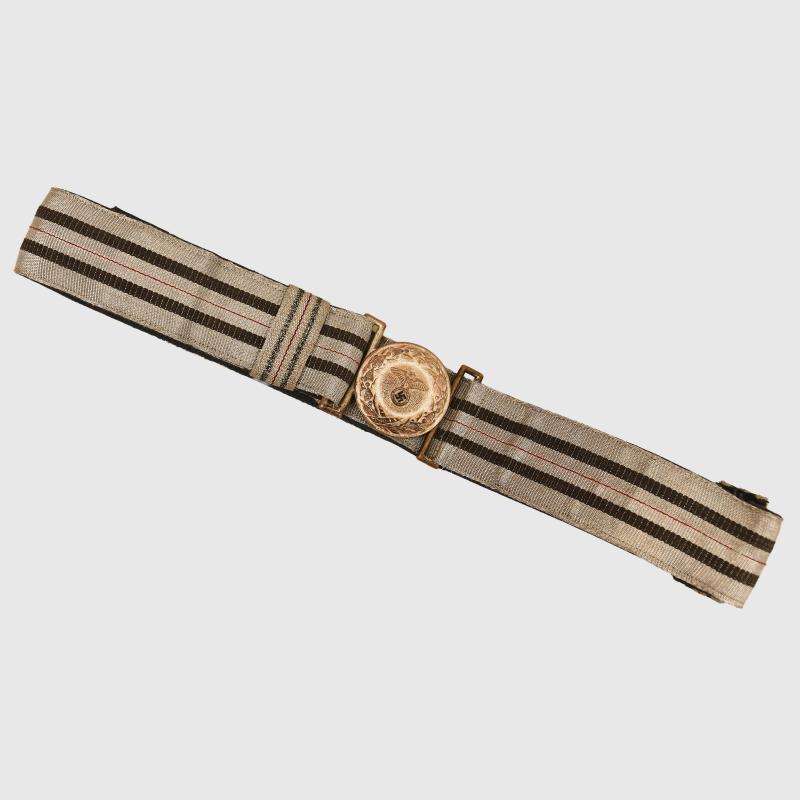 GERMAN WWII RLB BROCADE BELT.