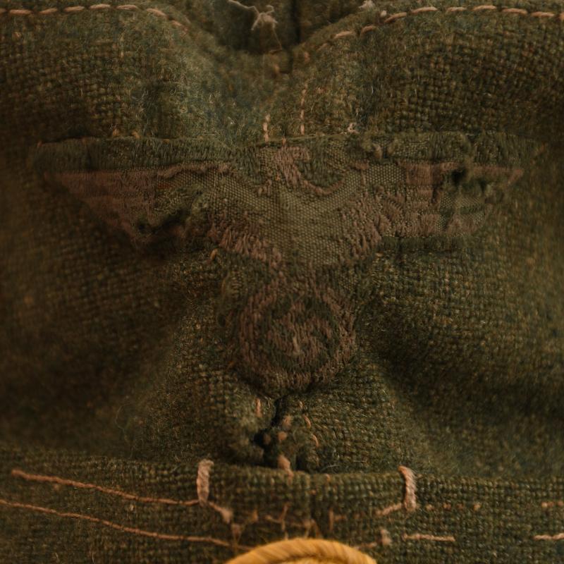 GERMAN WWII M.38 ARMY SIGNALS OVERSEAS CAP.