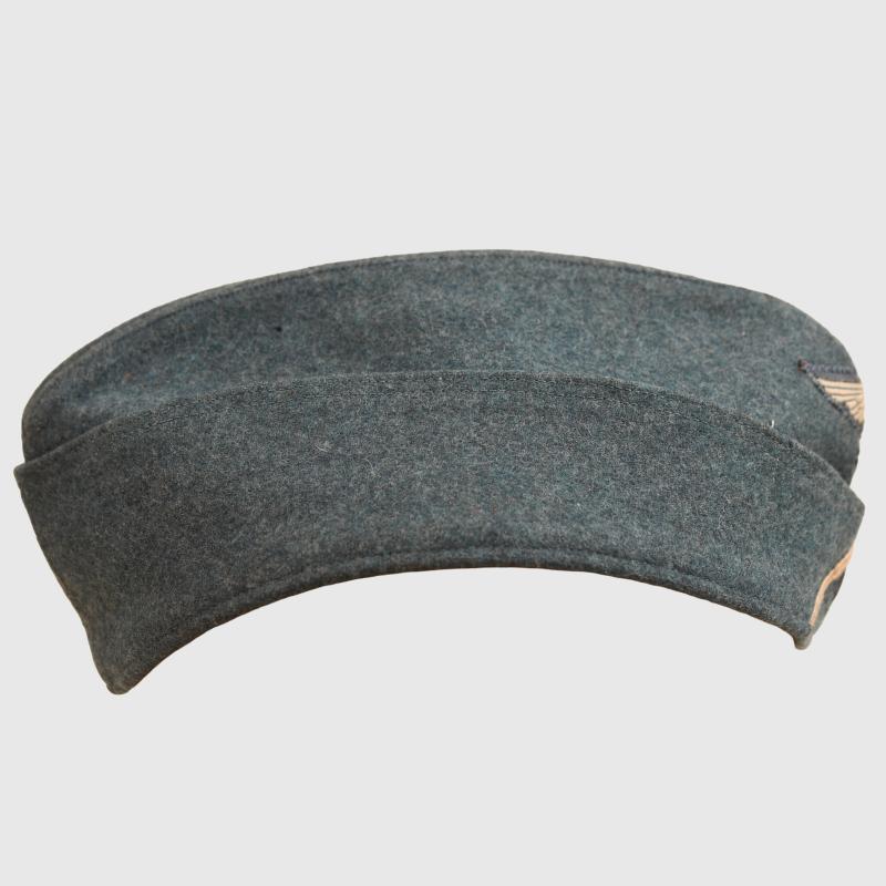 GERMAN WWII BAHNSCHUTZ OVERSEAS CAP.