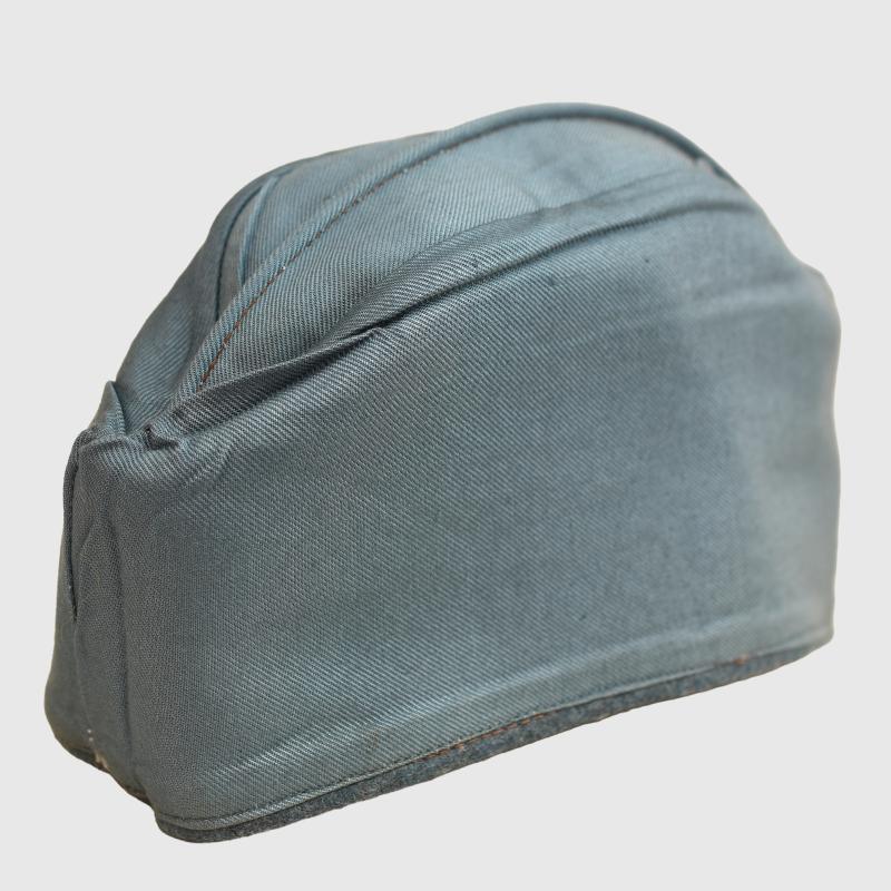 GERMAN WWII BAHNSCHUTZ OVERSEAS CAP.