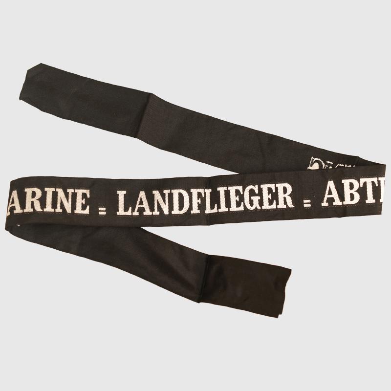 GERMAN WWI NAVAL LAND AVIATORS DECK CAP TALLY.