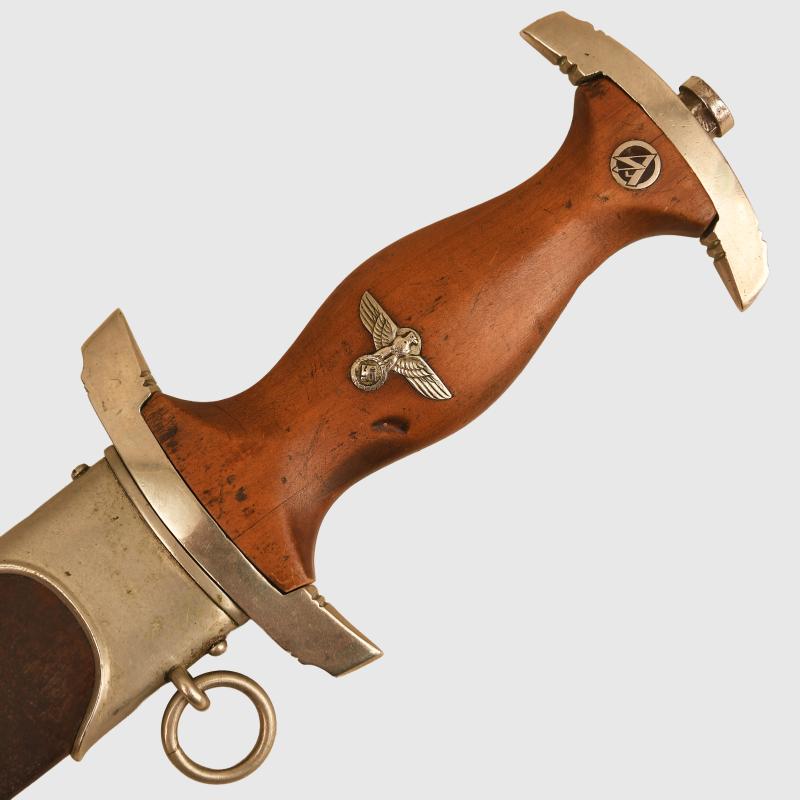 GERMAN WWII SA ERASED ROHM DAGGER.