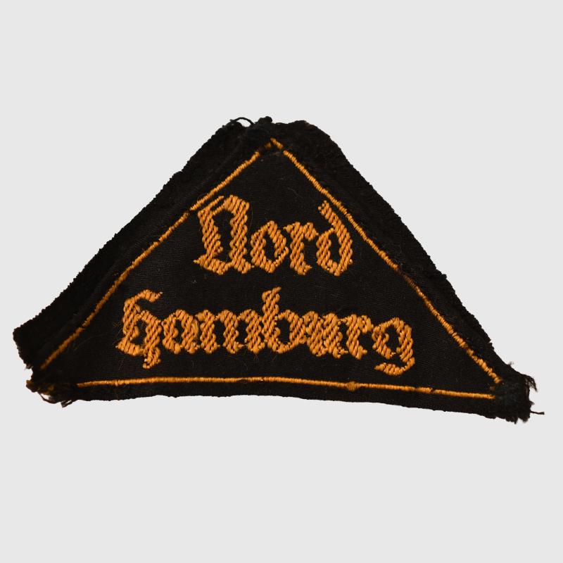 GERMAN WWII HITLER YOUTH DISTRICT TRIANGLE, NORTH HAMBURG.