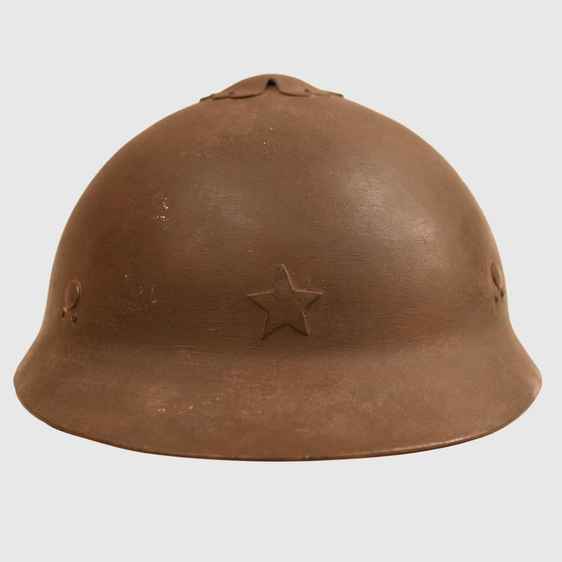 JAPANESE WWI CHERRY BLOSSOM HELMET.