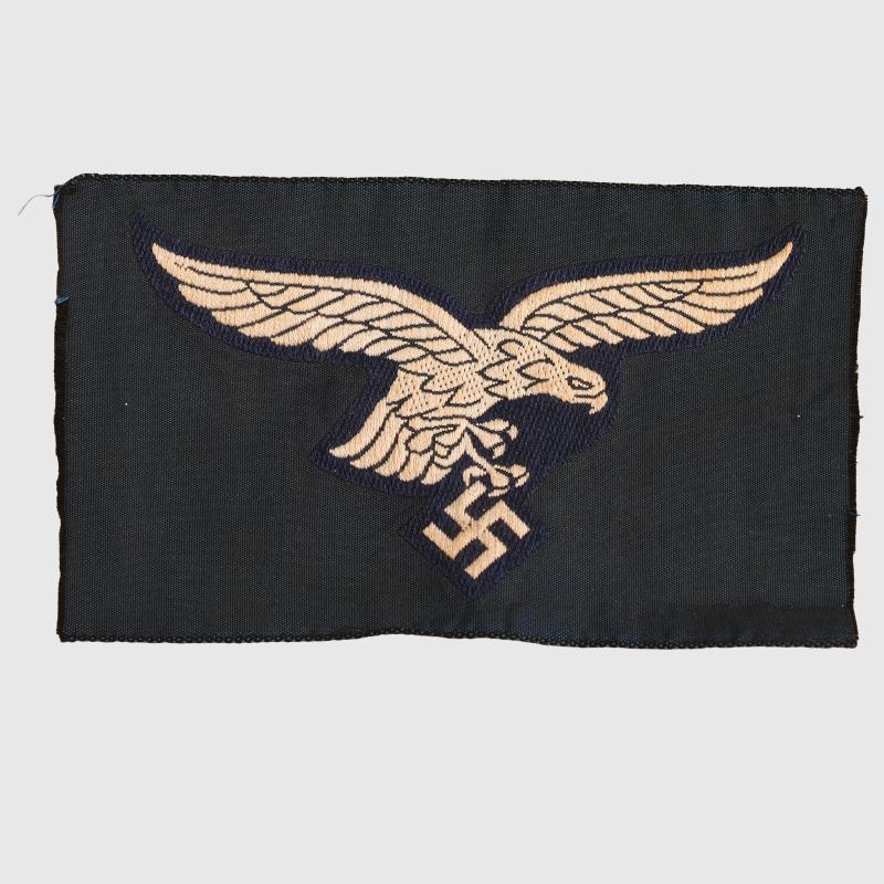 GERMAN WWII LUFTWAFFE BEVO WOVEN BREAST EAGLE.