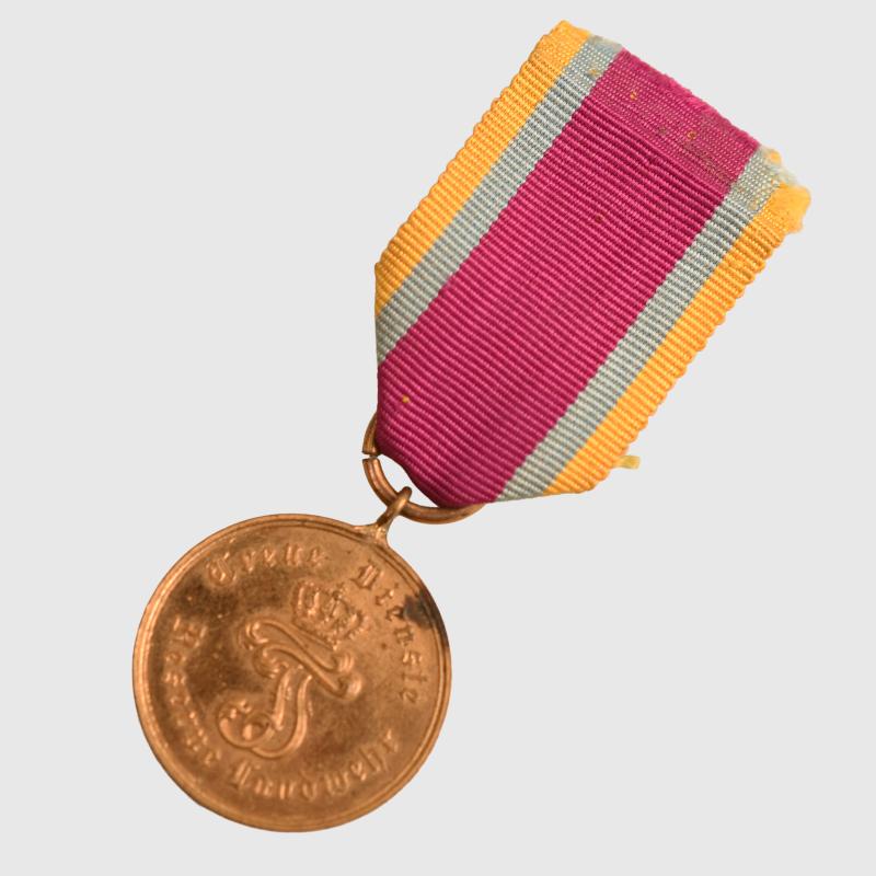 GERMAN WWI MECKLENBURG/SCHWERIN LANDWEHR LONG SERVICE MEDAL.
