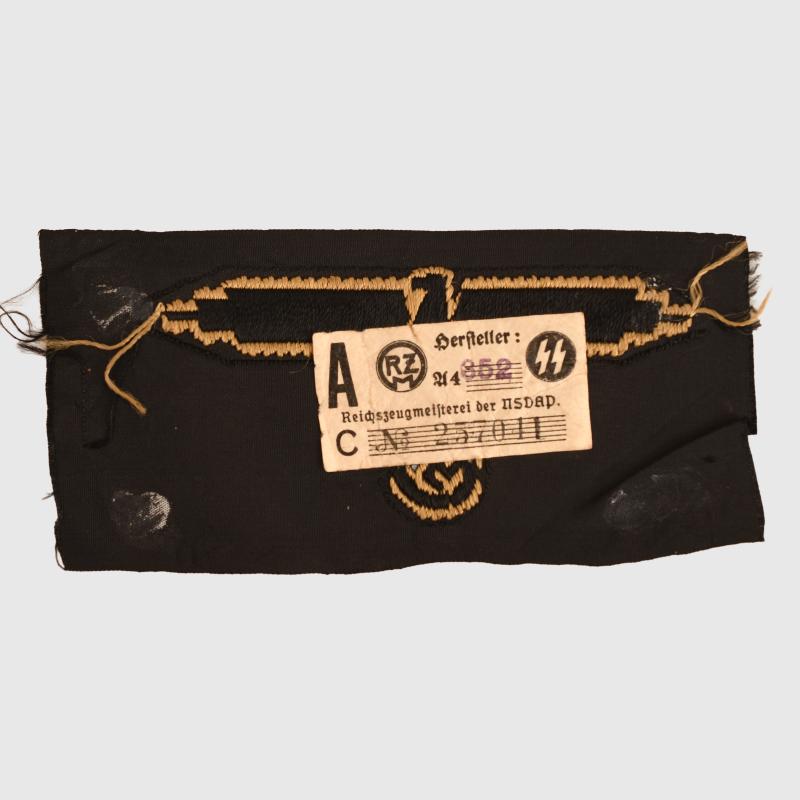 GERMAN WWII WAFFEN SS TROPICAL ARM EAGLE.