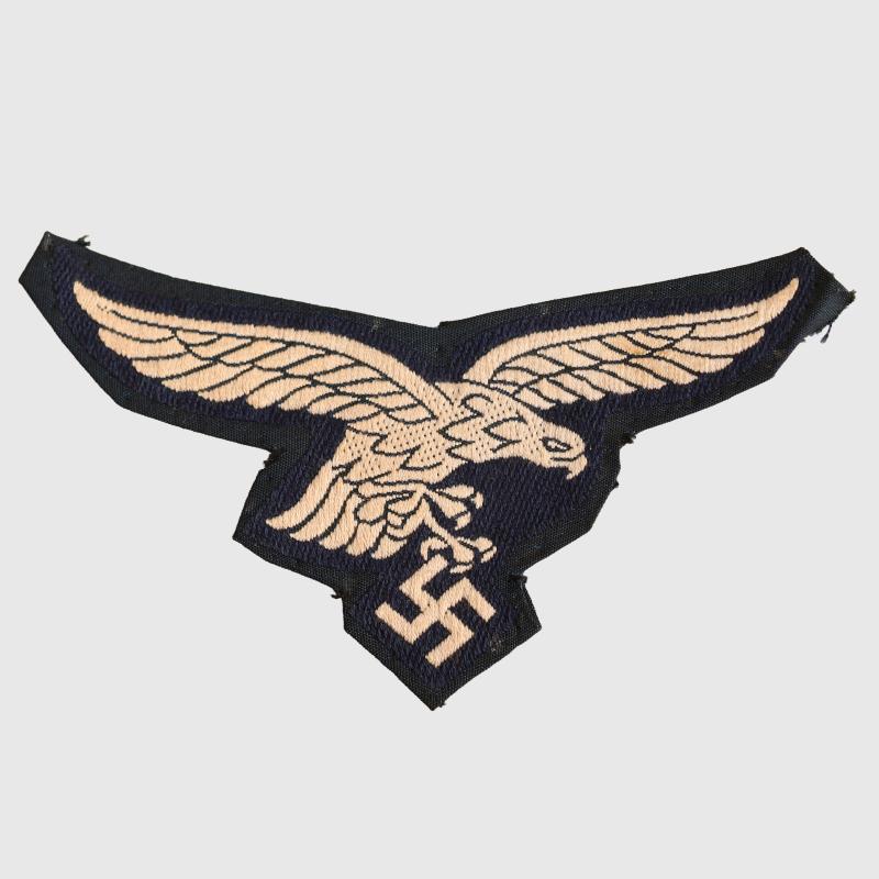 GERMAN WWII LUFTWAFFE BEVO WOVEN BREAST EAGLE.