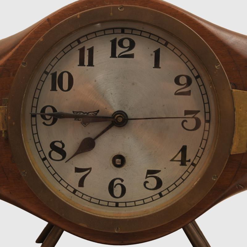 GERMAN WWII LUFTWAFFE SHIPS CLOCK.