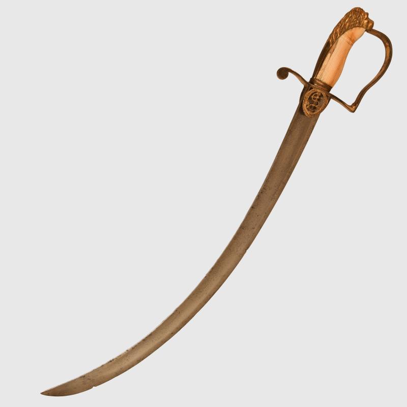 ENGLISH GEORGIAN NAVAL OFFICERS SWORD.