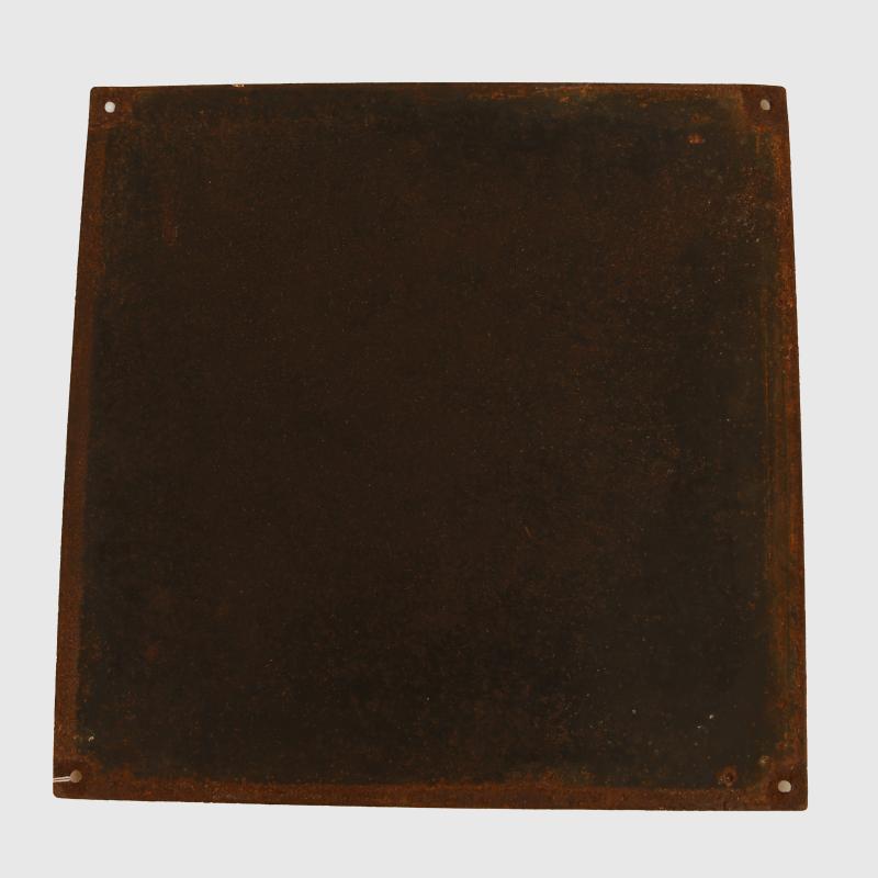 GERMAN WWII RZM OFFICIAL CLOTHING SIGN.