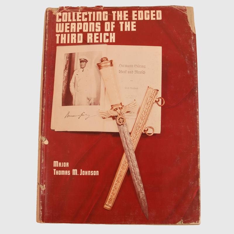 GERMAN WWII THOMAS M. JOHNSON DAGGER REFERENCE BOOKS, 5 VOLUMES.