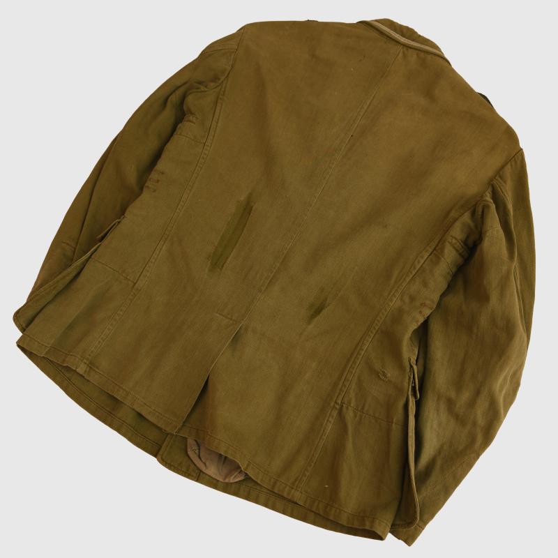 GERMAN WWII 2ND PATTERN ARMY TROPICAL COMBAT TUNIC.