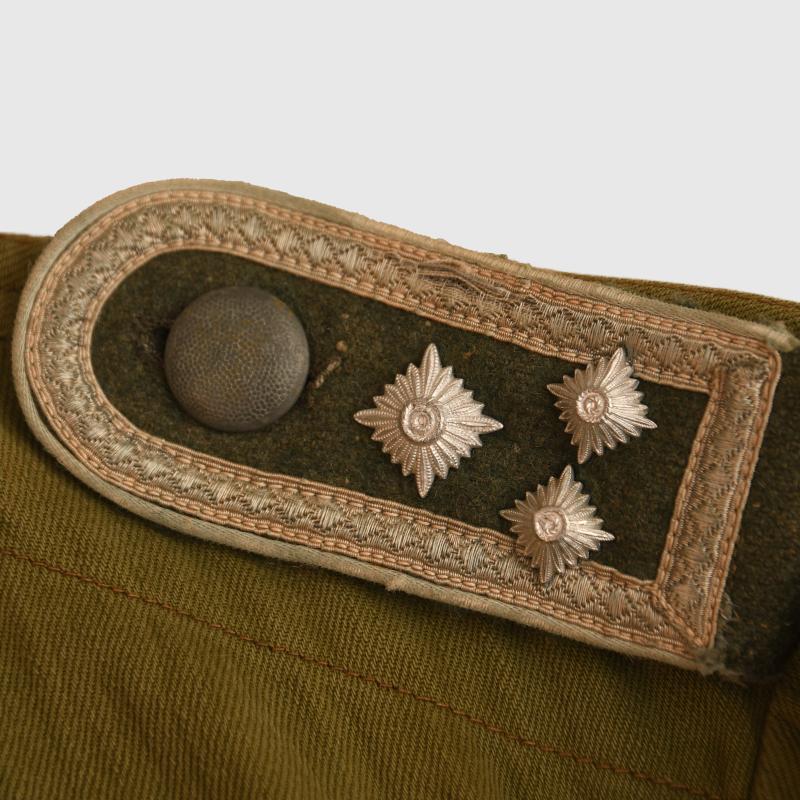 GERMAN WWII 2ND PATTERN ARMY TROPICAL COMBAT TUNIC.