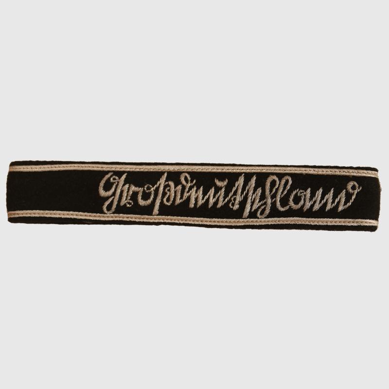 GERMAN WWII DIVISION GROSS DEUTSCHLAND OFFICERS  CUFF TITLE.