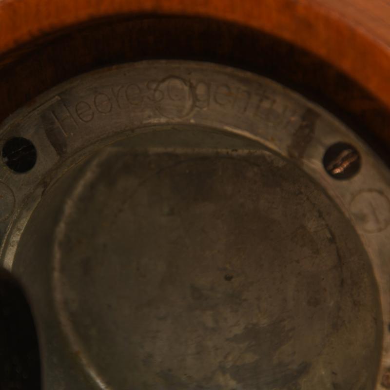 GERMAN WWII LUFTWAFFE COCKPIT CLOCK FOR DESK DISPLAY.