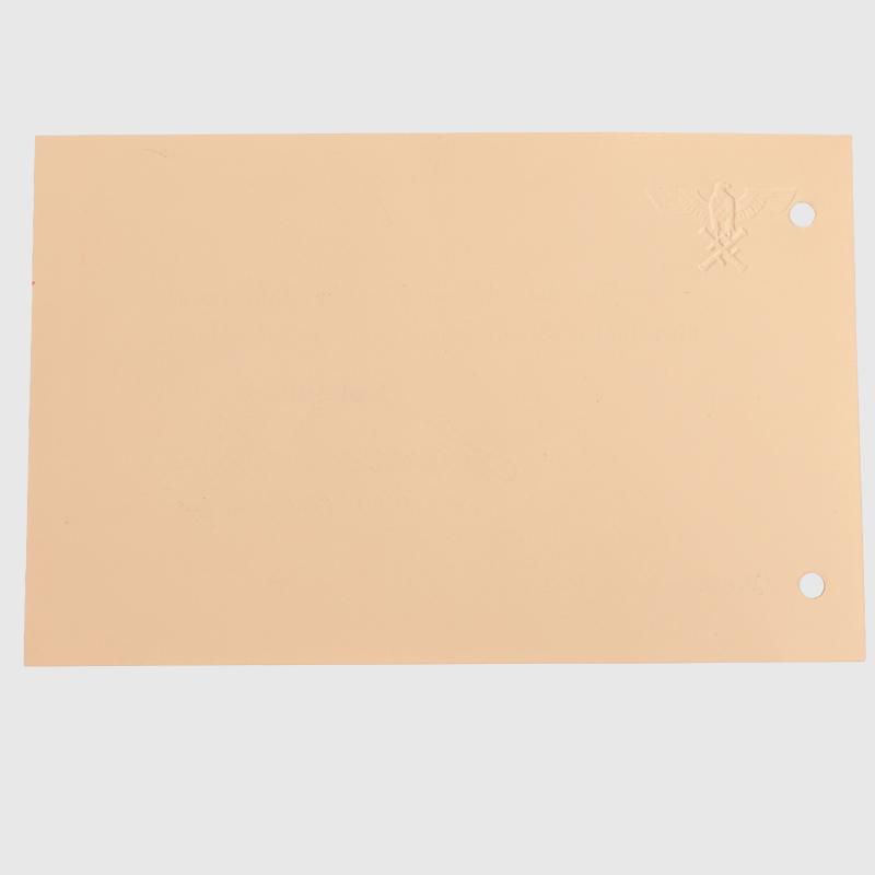 GERMAN WWII HERMAN GOERING THANK YOU CARD.