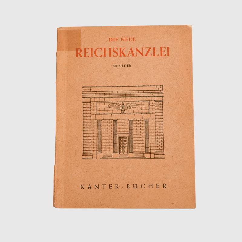 GERMAN WWII THE NEW REICH CHANCELLORY BOOK IN SOFTBACK.