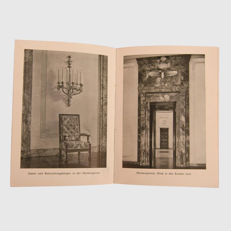 GERMAN WWII THE NEW REICH CHANCELLORY BOOK IN SOFTBACK.