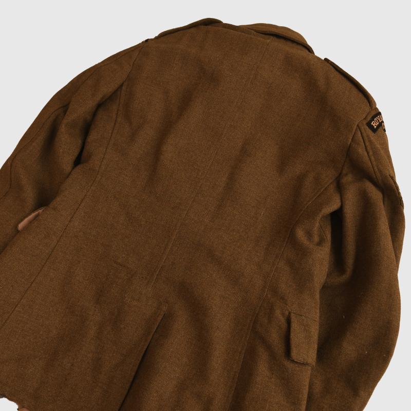 BRITISH WWI ROYAL FLYING CORPS SERGEANT OBSERVERS PLASTRON FRONTED TUNIC.