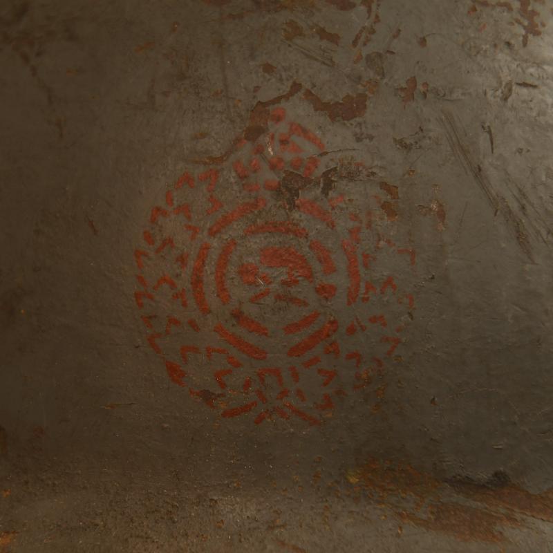 BRITISH WWI CANADIAN 3rd DIVISION ENGINEERS BRODIE HELMET.