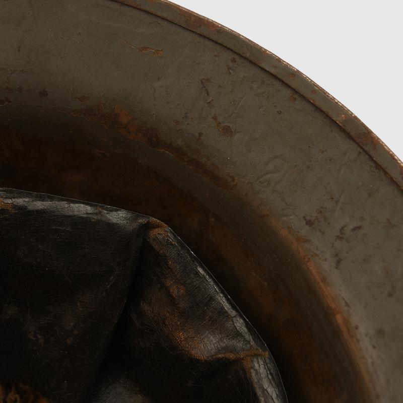 BRITISH WWI CANADIAN 3rd DIVISION ENGINEERS BRODIE HELMET.