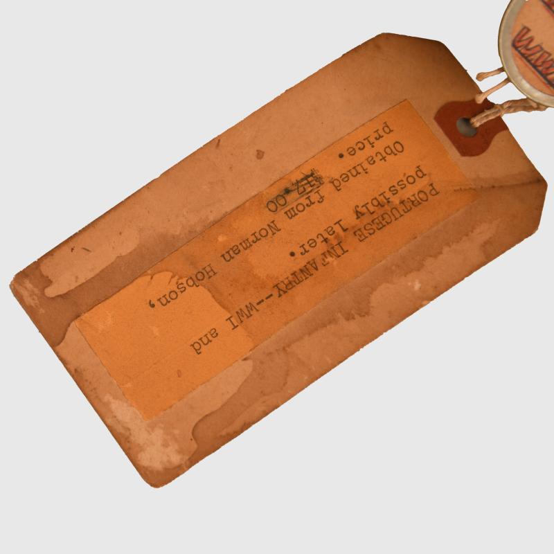 PORTUGUESE WWI ENLISTED RANKS COMBAT HELMET.