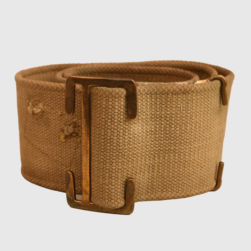 BRITISH WWI 1908 PATTERN MILLS EQUIPMENT WAIST BELT.