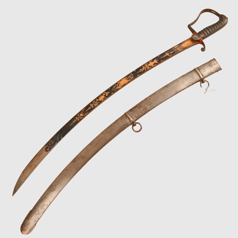 BRITISH 1796 CAVALRY OFFICERS SWORD.