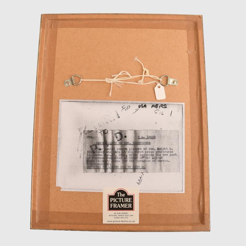 US WWII DWIGHT D. EISENHOWER SIGNATURE.