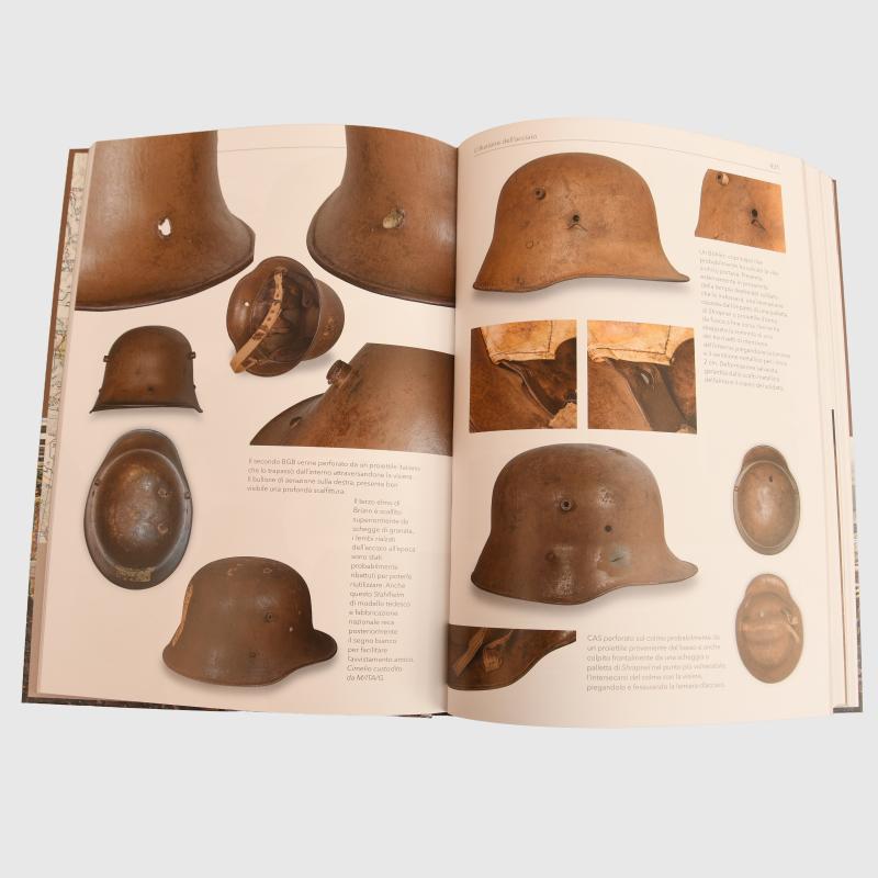 AUSTRIAN WWI 2 VOLUME WORK ON AUSTRIAN HELMETS.