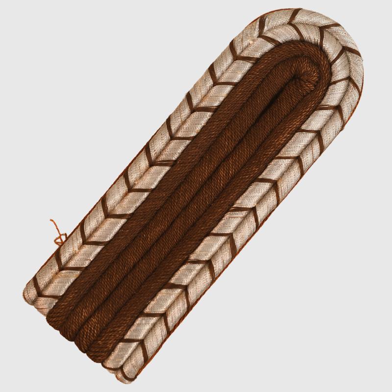 GERMAN WWII OBERWACHTMEISTER OF POLICE SHOULDER BOARD.
