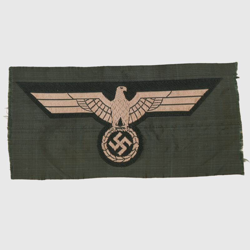 GERMAN WWII ARMY BEVO BREAST EAGLE.