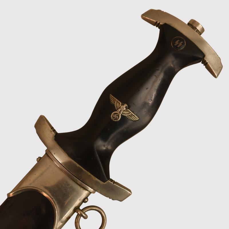 GERMAN WWII SS MODEL 33 ENLISTED MANS DAGGER.