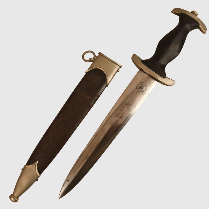 GERMAN WWII SS MODEL 33 ENLISTED MANS DAGGER.