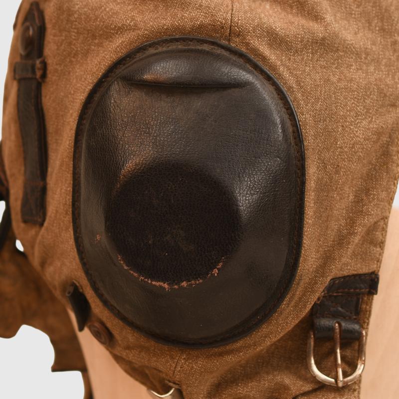 GERMAN WWII LUFTWAFFE SUMMER WEIGHT FLYING HELMET.