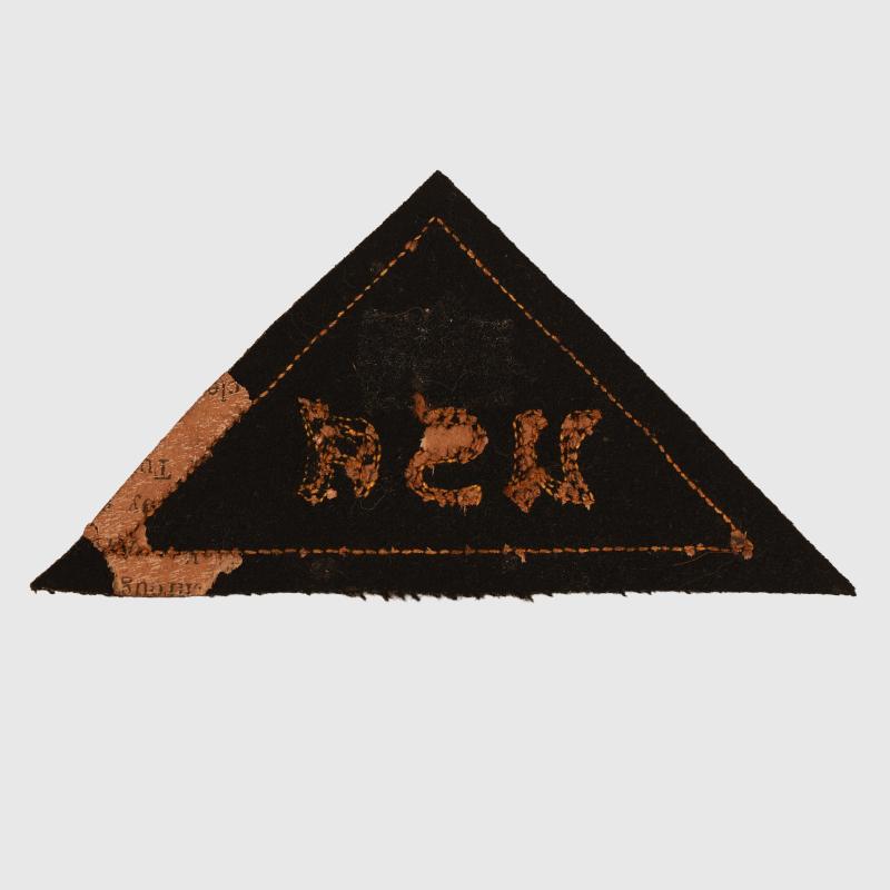 GERMAN WWII HITLER YOUTH U.S.A. ARM TRIANGLE.