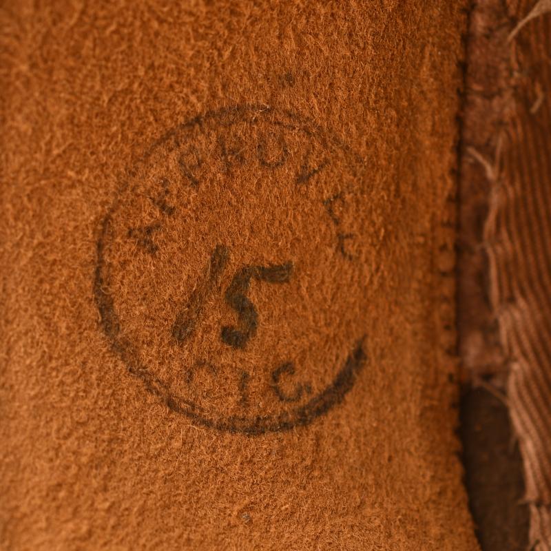 US WWII BRITISH MADE U.S. ARMY AIR FORCE OFFICERS VISOR CAP.