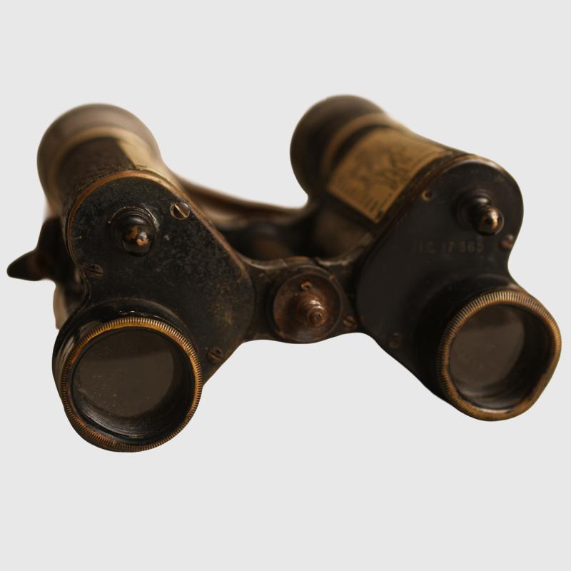 BRITISH/FRENCH WWI BINOCULARS.