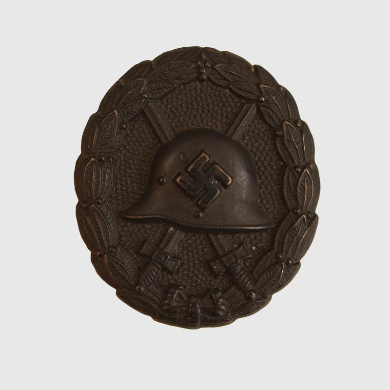 GERMAN WWII 1936 CONDOR LEGION WOUND BADGE IN BLACK.