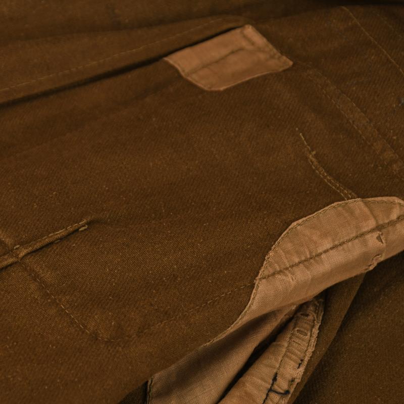 GERMAN WWII AFRIKAKORPS CAVALRY OFFICERS 1ST PATTERN COMBAT TUNIC.