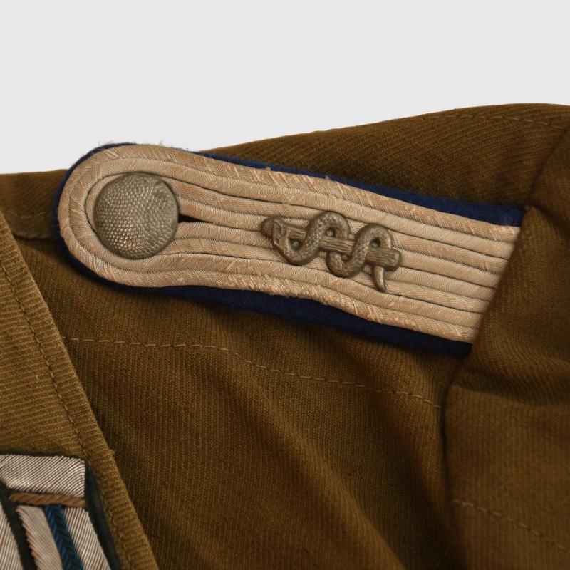 GERMAN WWII AFRIKAKORPS ARMY MEDICAL OFFICERS TUNIC.