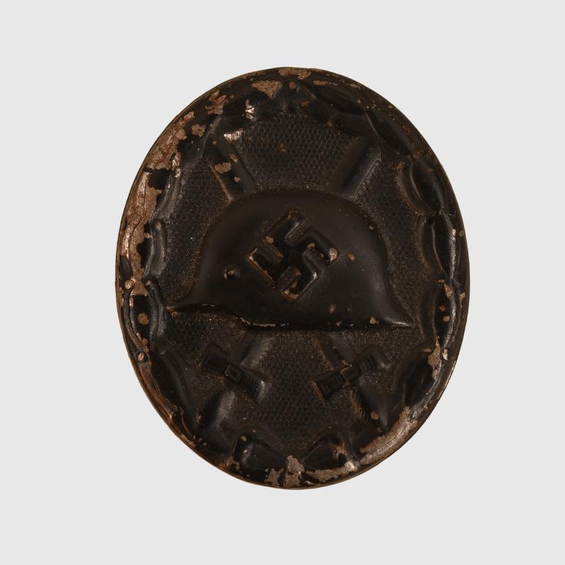 GERMAN WWII WOUND BADGE IN BLACK.