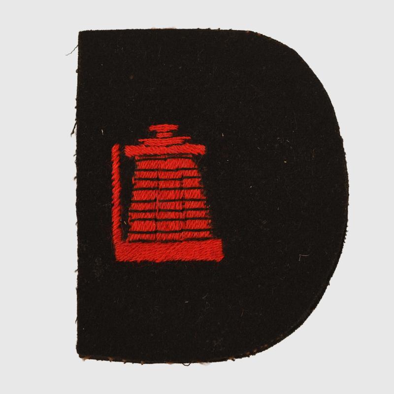 BRITISH WWII ROYAL NAVY PHOTOGRAPHER PATCH.