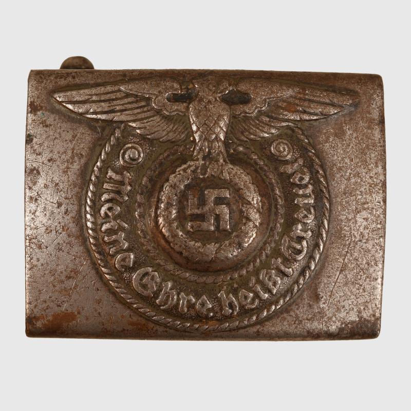 GERMAN WWII WAFFEN SS BELT BUCKLE BY RODO.